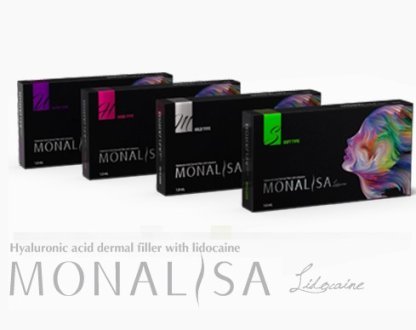 MONALISA Cross-Linked Hyaluronic Acid Dermal Filler with lidocaine