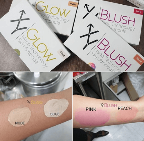 XY Blush - XY BB Glow for microneedling - color PEACH Korea 5*5ml