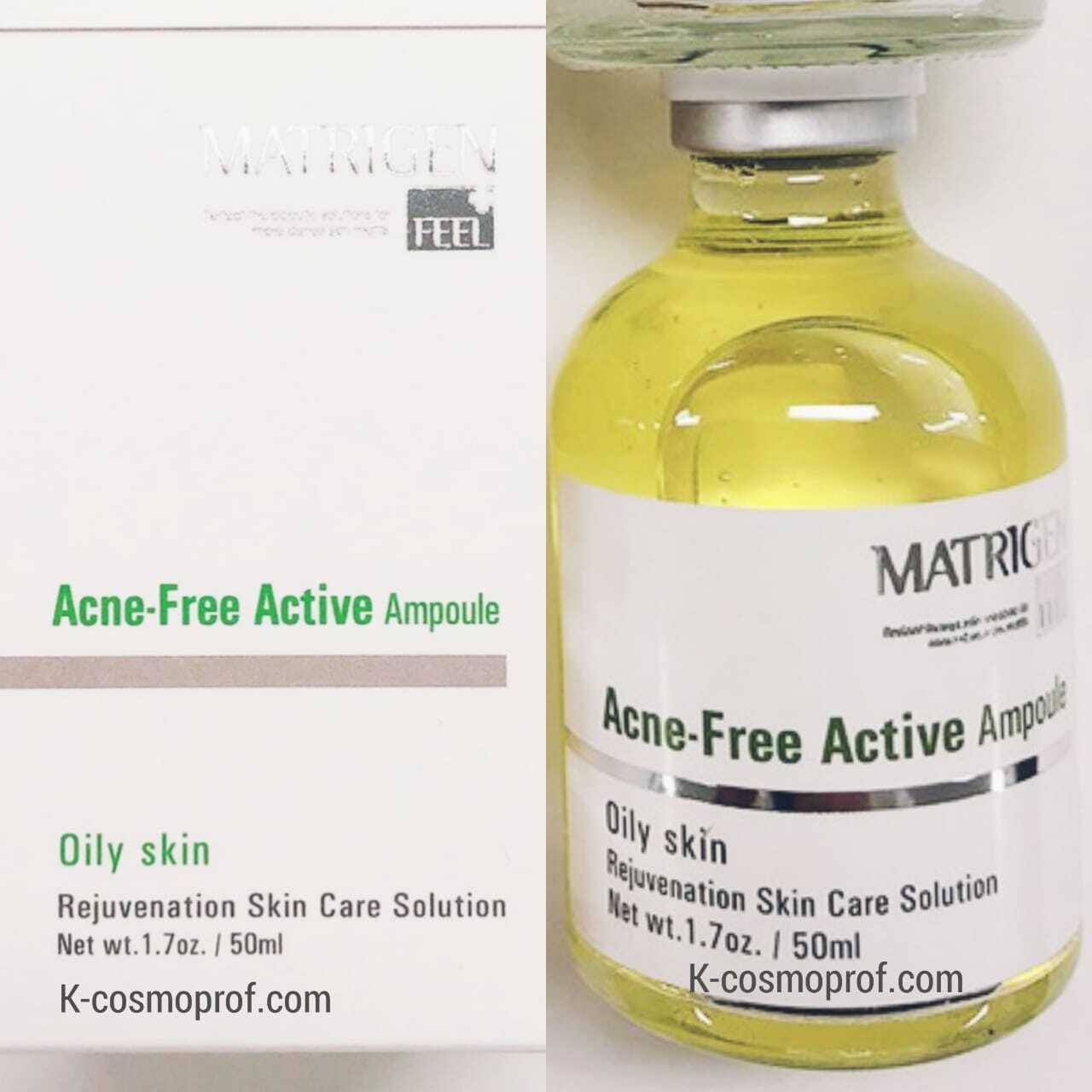 Matrigen Acne Free Active Ampoule S.Korea 50ml /1 pack