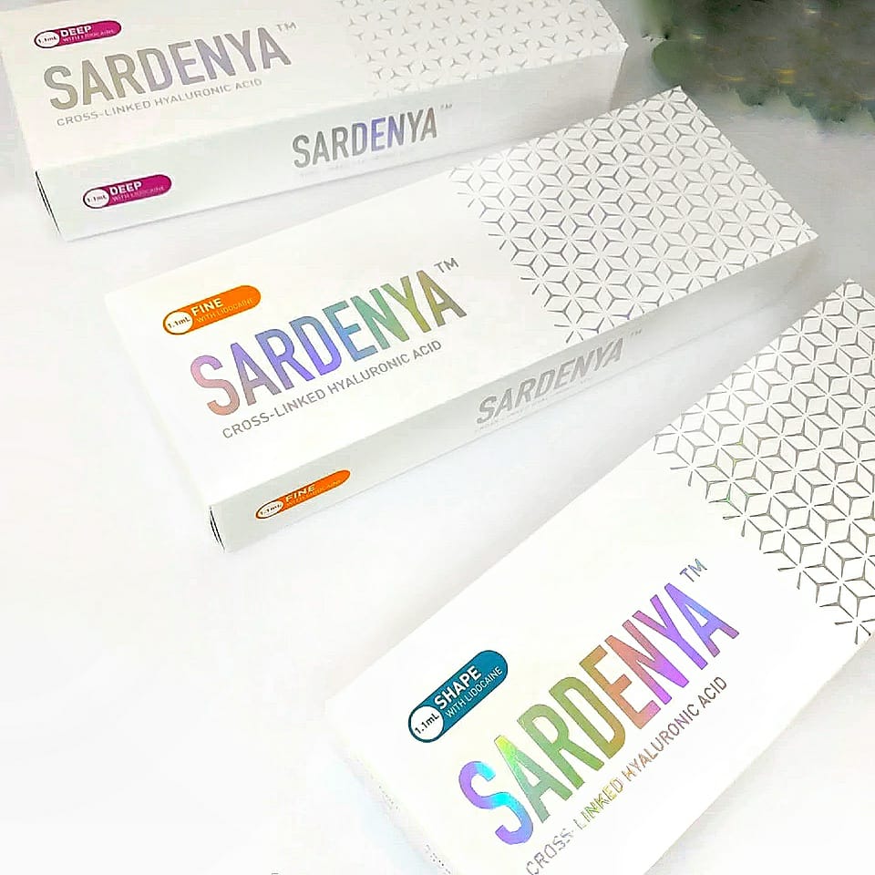 Sardenya Cross-Linked Hyaluronic Acid Filler with Lidocaine- 1,1 ml Korea