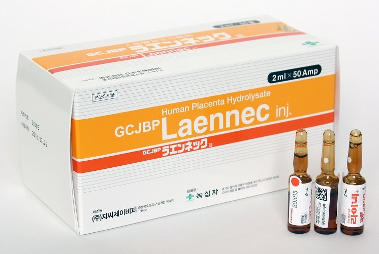 Laennec Human Placenta Extract 50 ampoules * 2ml
