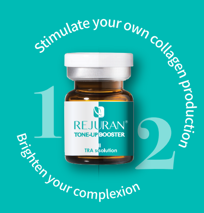 Rejuran Tone-Up Booster brighten mesotherapy solutions - 3+3 vials Korea